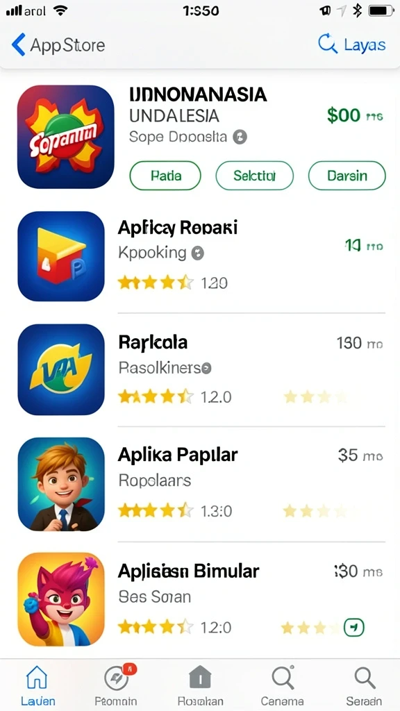 Tampilan antarmuka yang intuitif dan menarik.