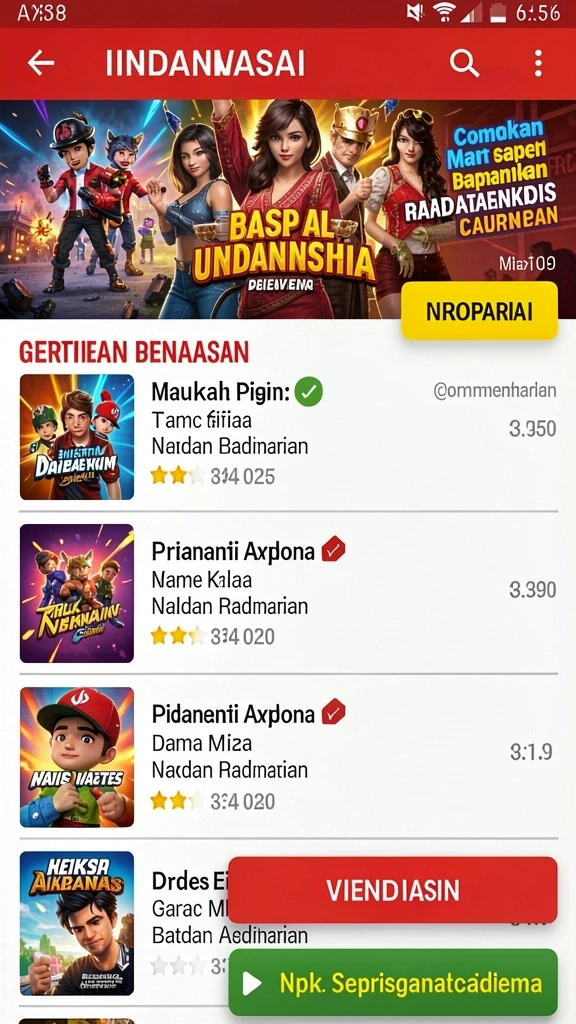 Tampilan antarmuka yang modern dan intuitif.