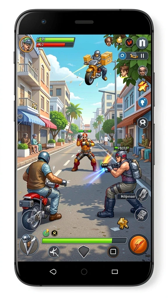 Pengalaman multiplayer seru bersama teman.