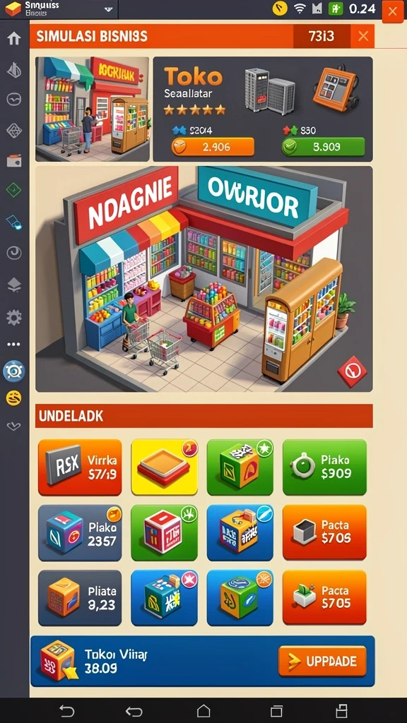 Tangkapan layar fitur interaksi sosial antar pemain.