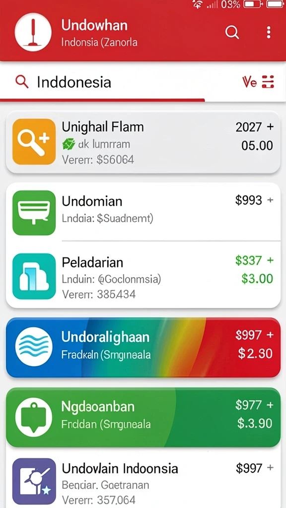 Tampilan antarmuka yang user-friendly dan menarik.