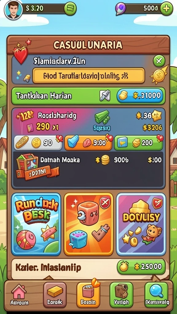 Screenshot menunjukkan tampilan antarmuka utama BIRUTOTO.