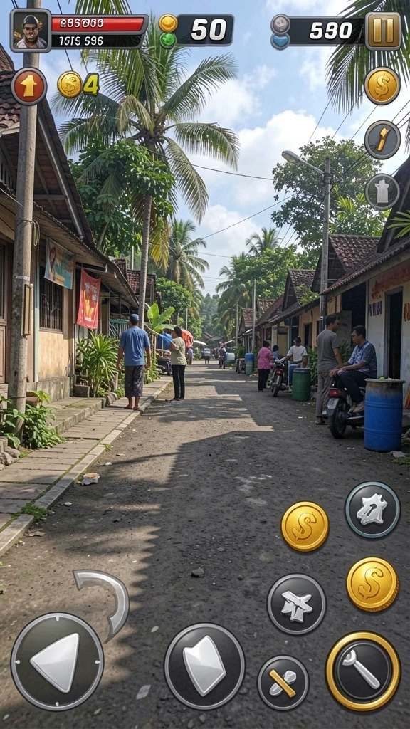 Grafis berkualitas tinggi yang memukau saat bermain.
