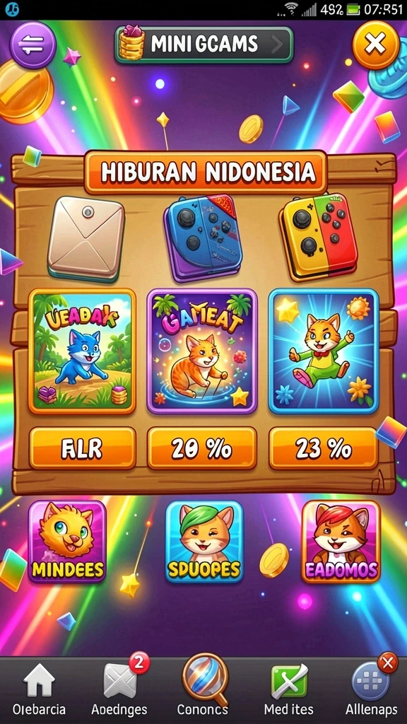 Tampilan antarmuka yang menarik dan mudah dipahami.
