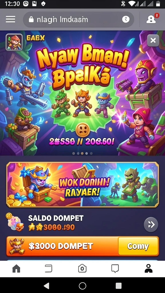 Varian permainan yang beragam untuk menguji keberuntungan.