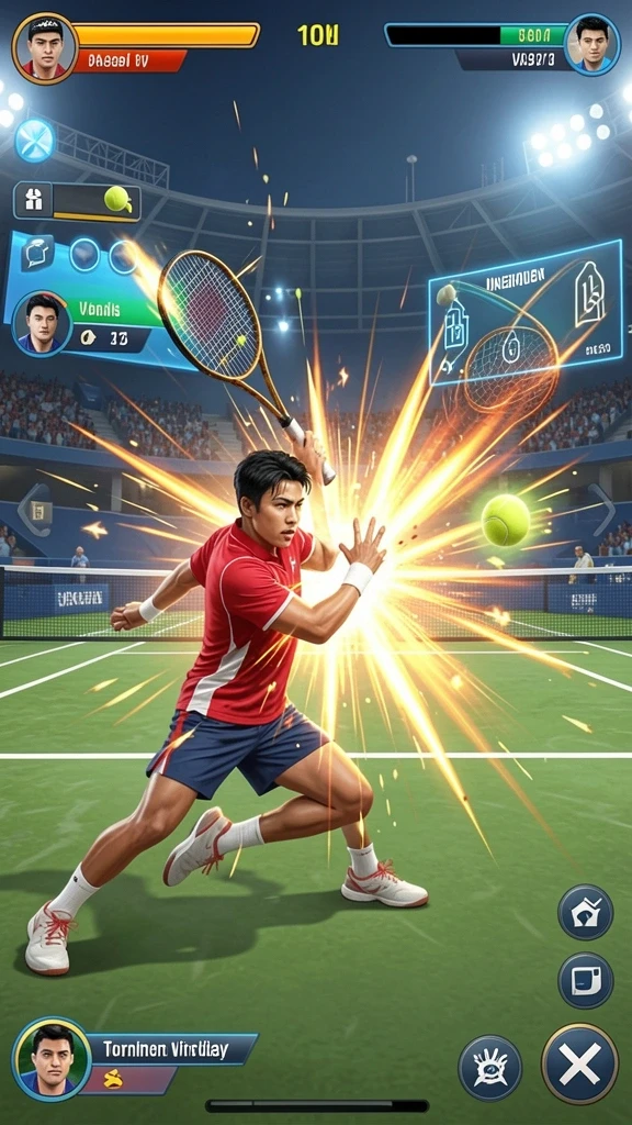 Level-game yang menantang dan bervariasi.