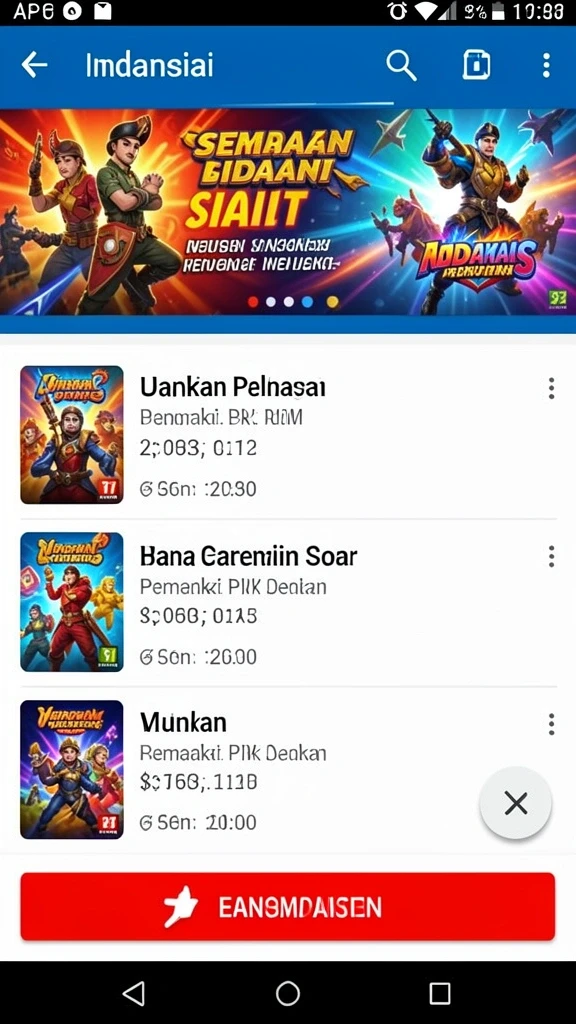 Tampilan halaman utama JAKARTAWIN yang responsif.