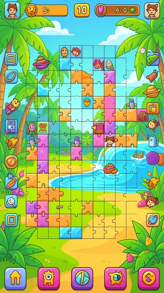 Tampilan awal game dengan grafis menakjubkan.
