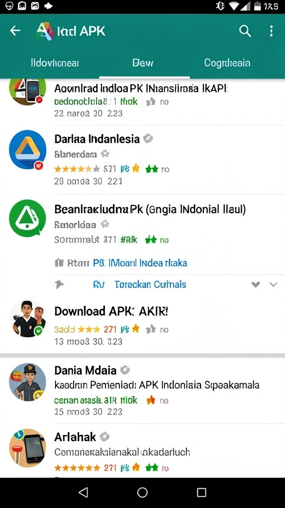 Tampilan antarmuka yang ramah pengguna.