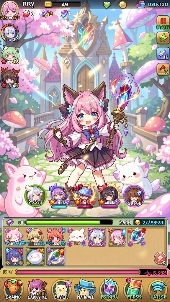 Fitur multiplayer yang memungkinkan kompetisi antar pemain.