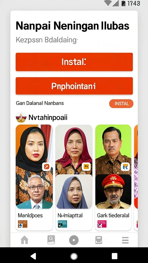 Beragam pilihan permainan yang menghibur.