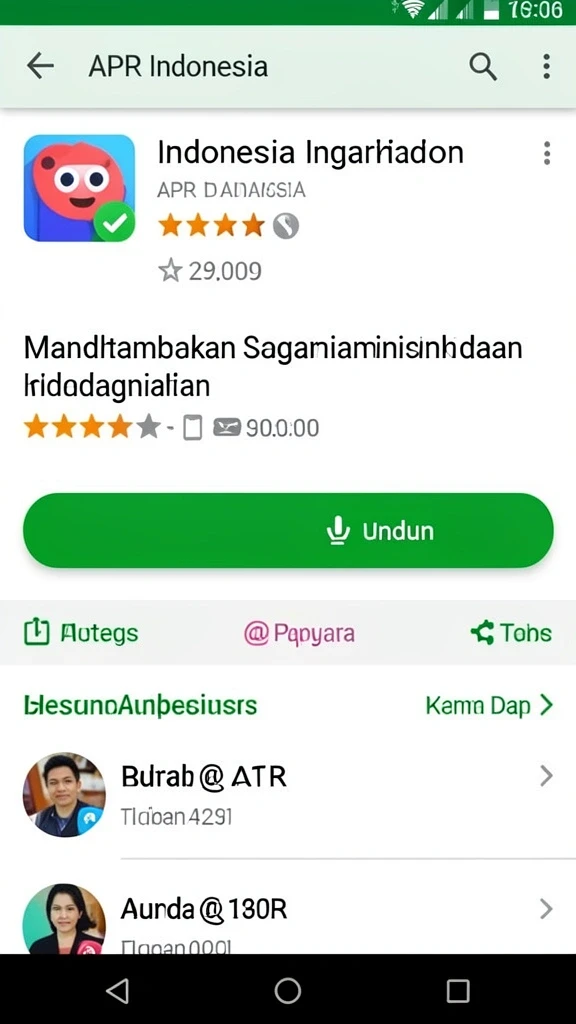 Tampilan antarmuka yang intuitif dan menarik.