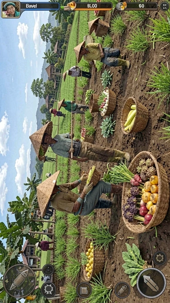 Karakter utama sedang beraksi dalam misi seru.
