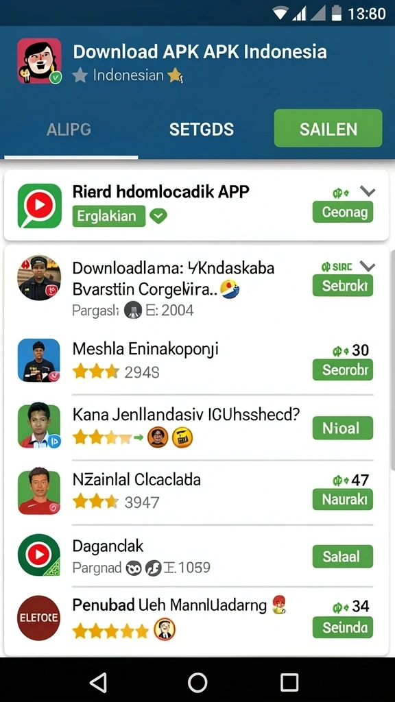 Tantangan seru di setiap level permainan.