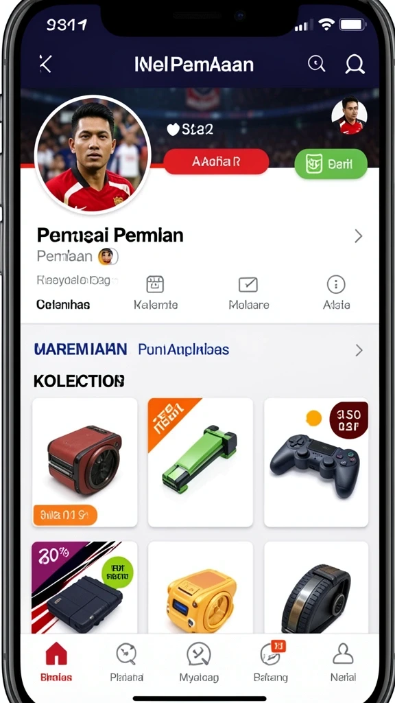 Tampilan antarmuka pengguna yang sederhana dan intuitif.