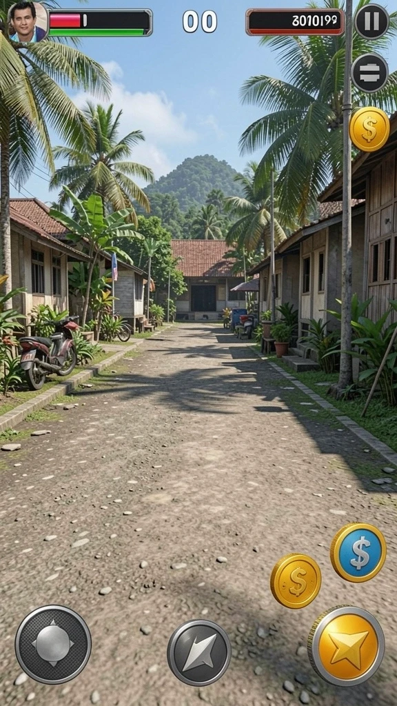 Menampilkan petualangan luar angkasa yang mendebarkan.