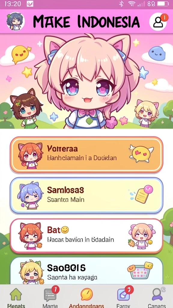 Kustomisasi kapal ruang angkasa yang unik.