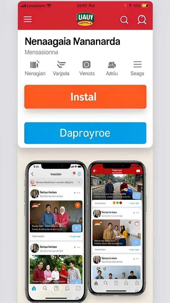 Tangkapan layar menunjukkan antarmuka permainan yang menarik dan mudah digunakan.