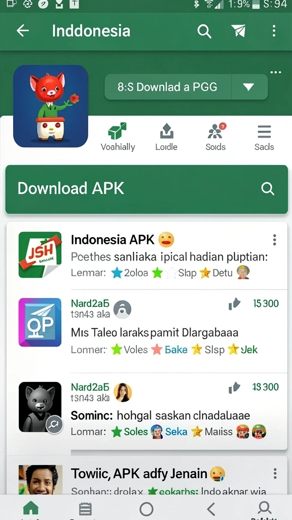 Gambaran karakter yang dapat disesuaikan dengan berbagai pilihan menarik.