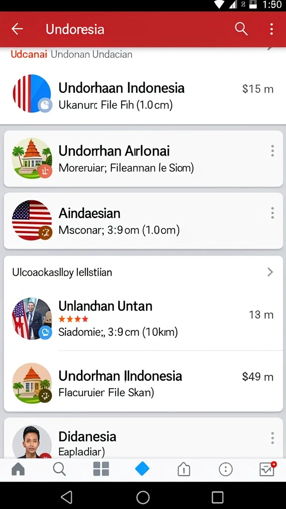 Tampilan antarmuka yang menarik dan user-friendly.
