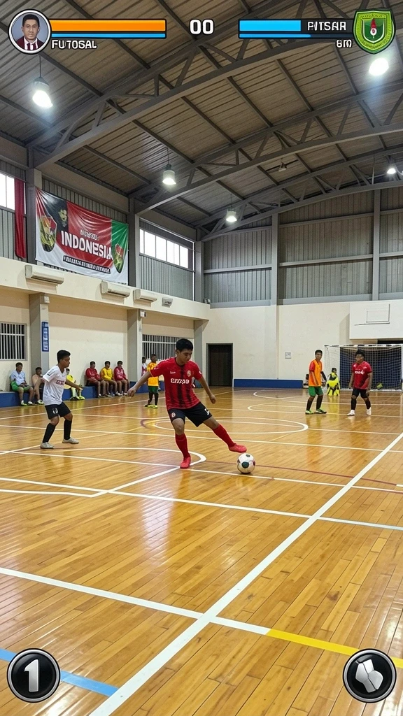 Tampilan grafis yang memukau dan penuh warna.