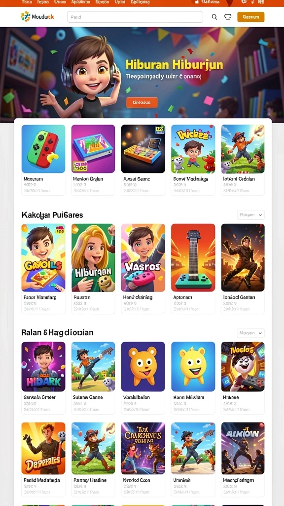 Karakter unik dengan kemampuan masing-masing di dalam game.