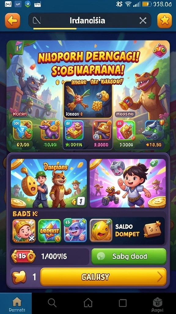 Beragam pilihan slot dengan tema yang variatif.