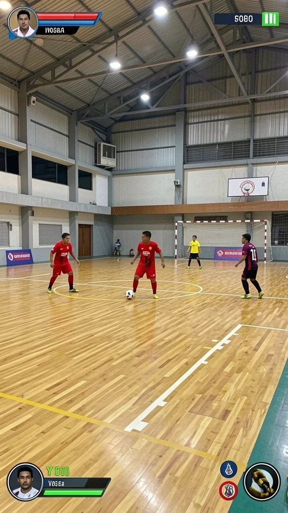 Level menantang yang penuh dengan rintangan.
