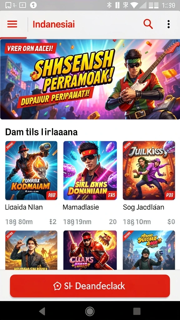 Tampilan antarmuka yang menarik dan mudah digunakan.