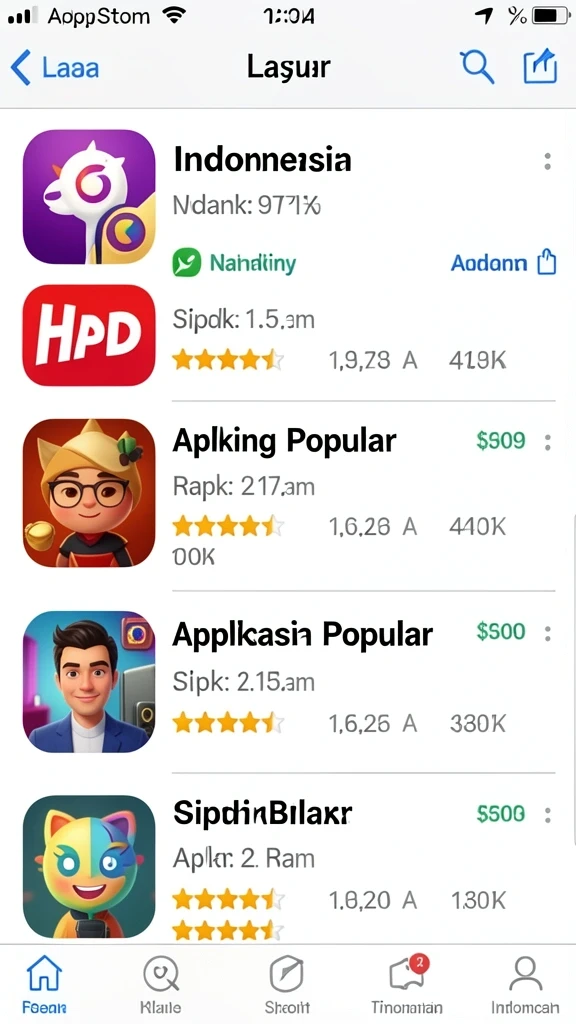 Tampilan antarmuka yang ramah pengguna.