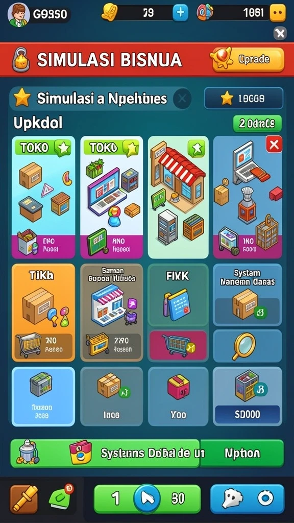 Screenshot menunjukkan Vespa yang dikustomisasi dengan aksesori unik.