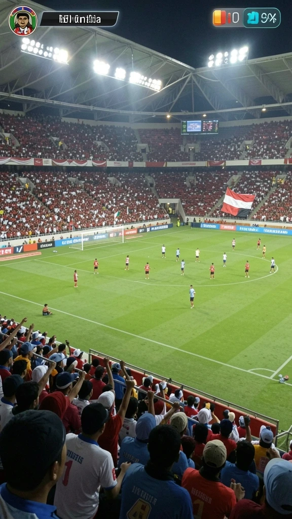 Pemain sedang menyelesaikan misi dalam suasana yang menegangkan.