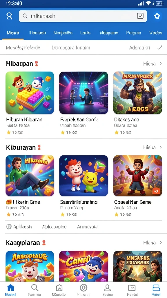 Tampilan antarmuka yang modern dan intuitif.