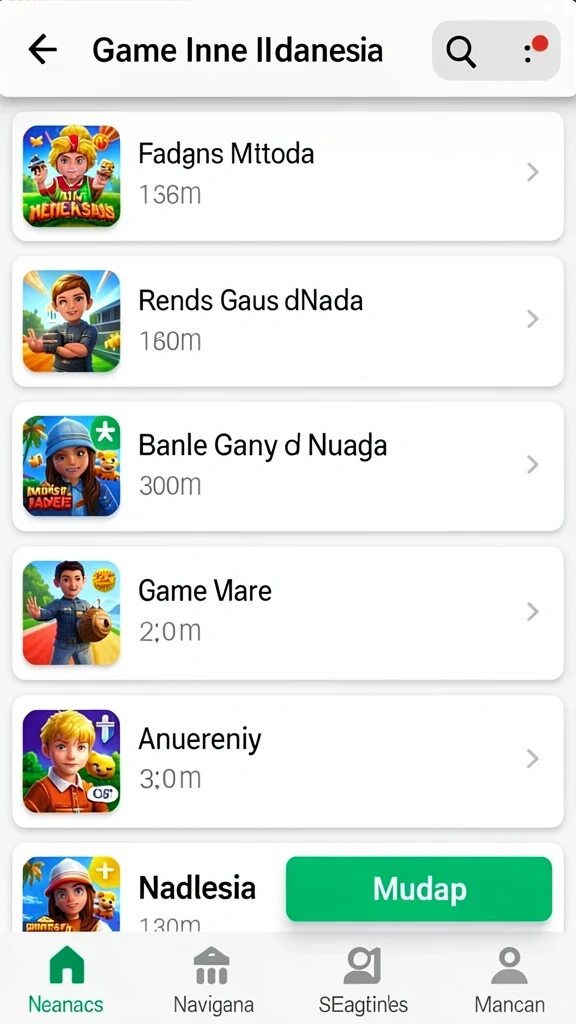 Fitur kustomisasi avatar yang memungkinkan personalisasi.