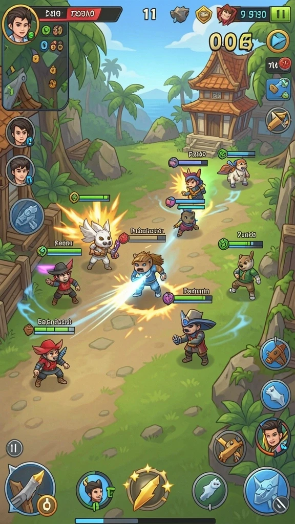 Fitur multiplayer memungkinkan bergabung dengan teman.