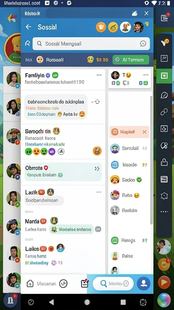 Level yang menantang untuk setiap pemain.